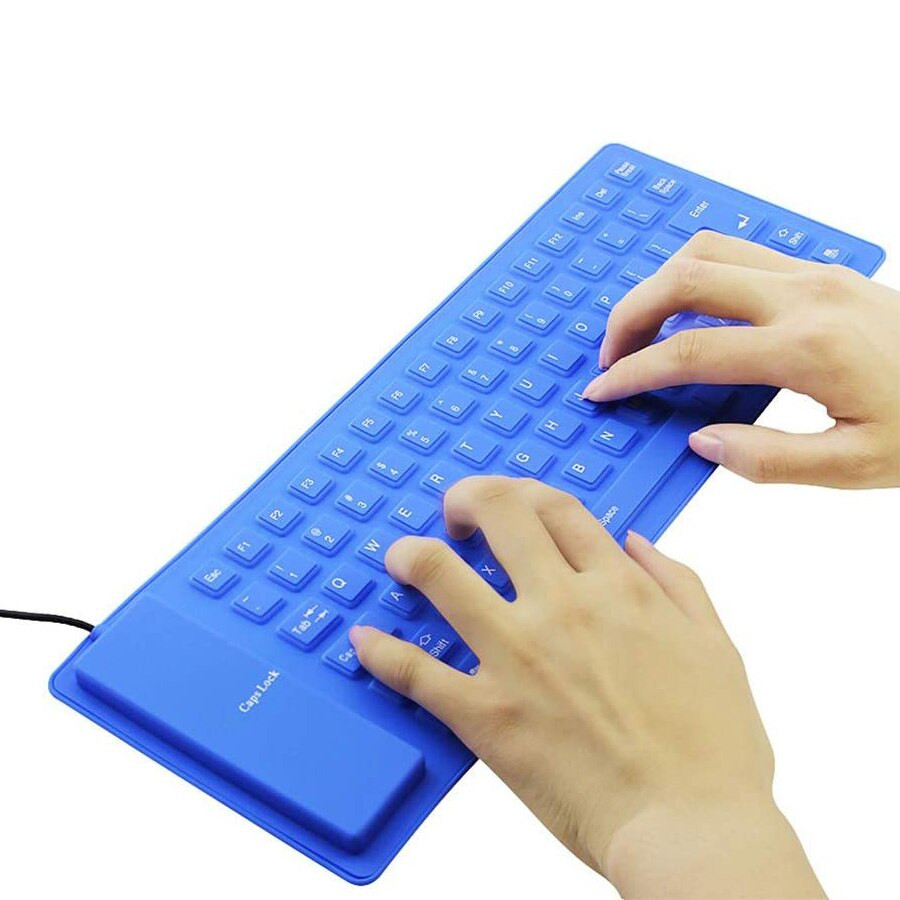 Teclado Flexible De Silicona Fk22b 132